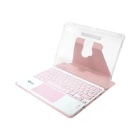 CAPA CON TECLADO 4LIFE FL11P360 PARA IPAD PRO 11'' ROSADO