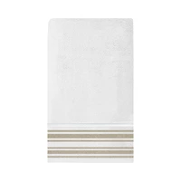 TOALLA DE BAÑO SOHO RETREAT STRIPES COLLECTION TO1600RETSCAM 90 X 150 CM BLANCO - CAMEL